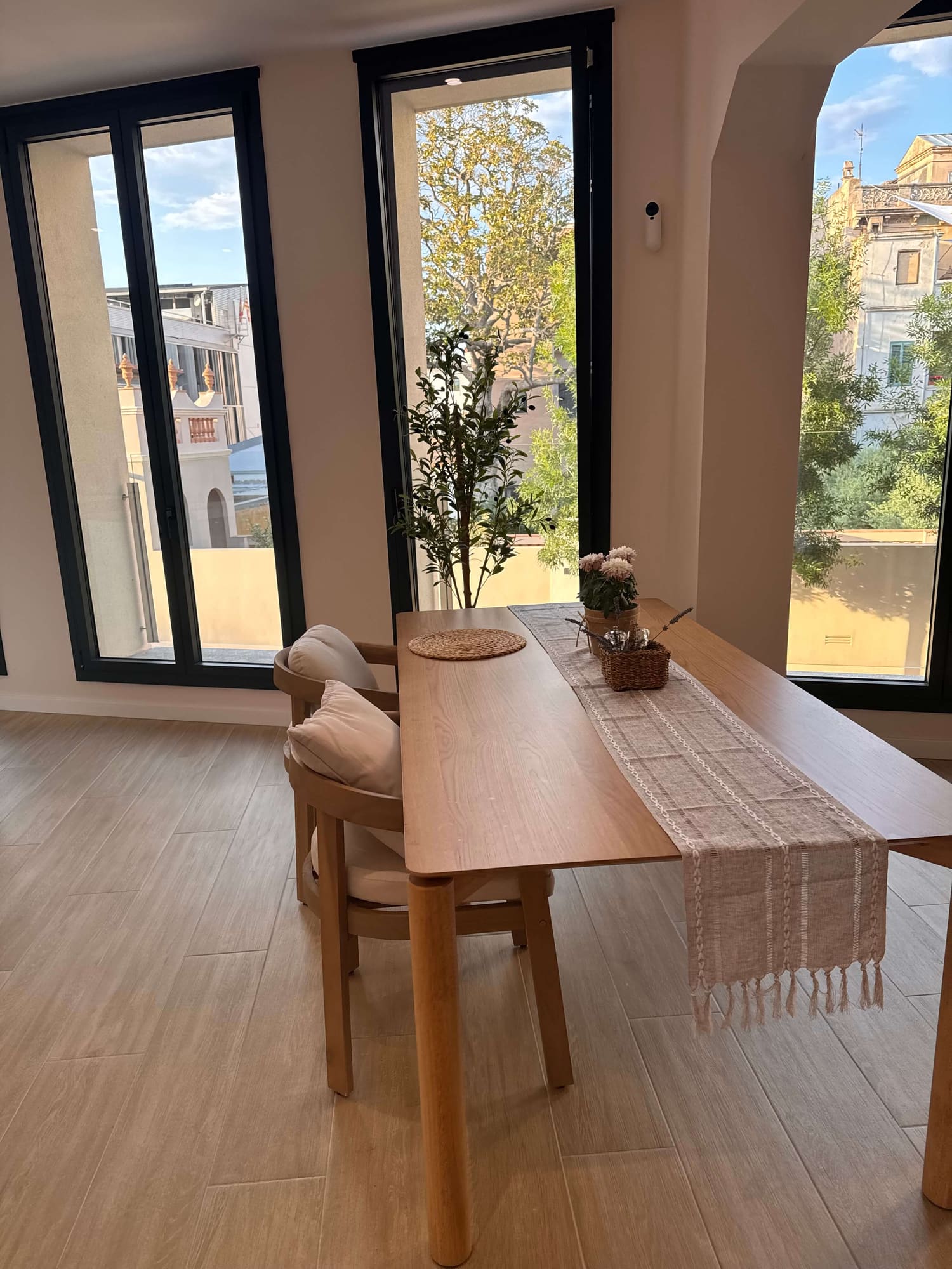 Essbereich mit Terrassenzugang
